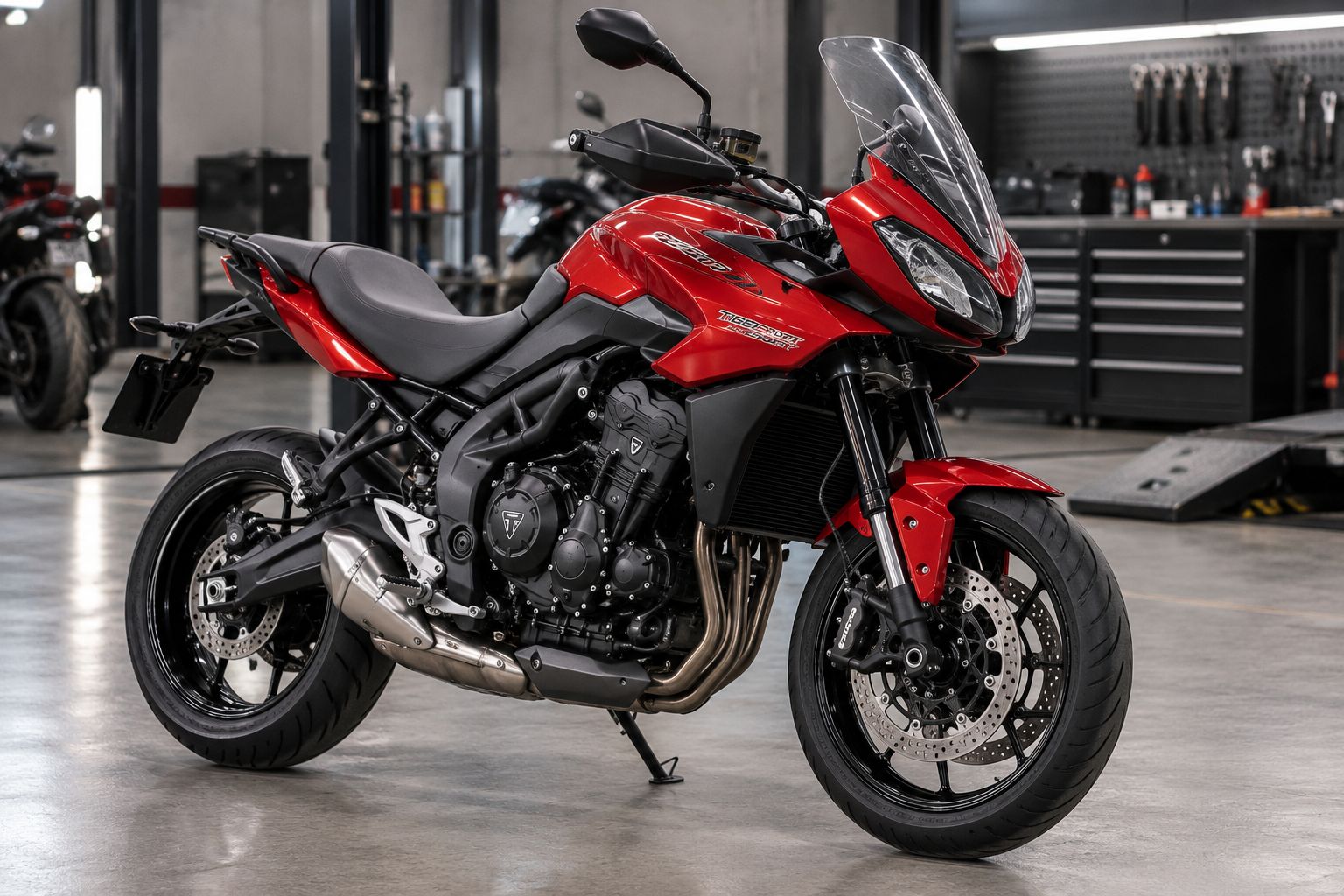 Обслуживание и диагностика Triumph Tiger Sport ABS 2014